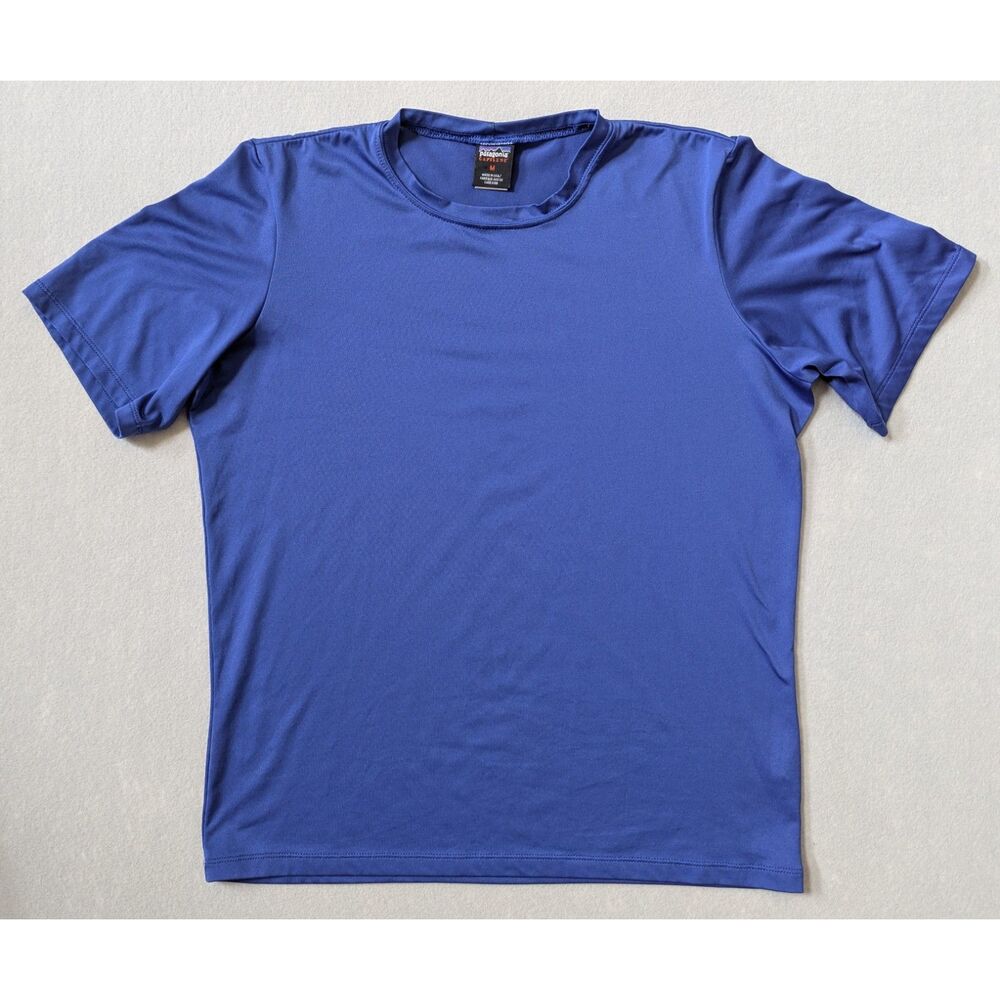 Vintage Patagonia Capilene T-Shirt | Blue | Men's M